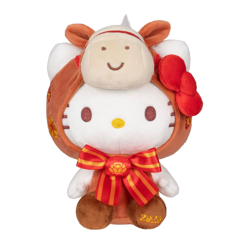 Hello Kitty and Friends 8-Inch Hello Kitty 2026 Year of the Horse New Year Plush - Limited Edition